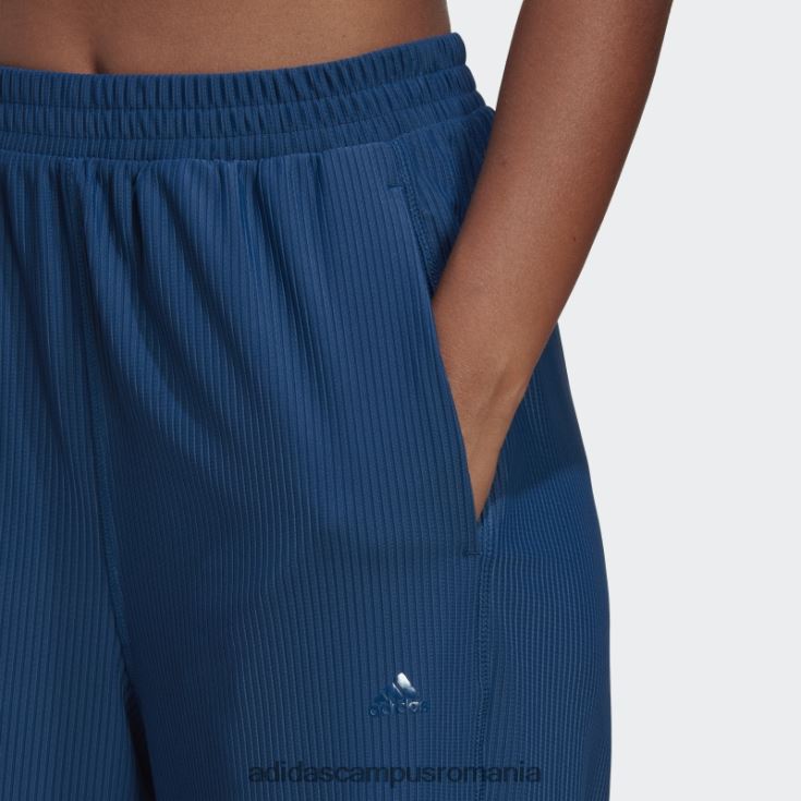 adidas campus romania pantaloni adidas 7/8 cu picioare mari aeroready studio femei marin J266N223829