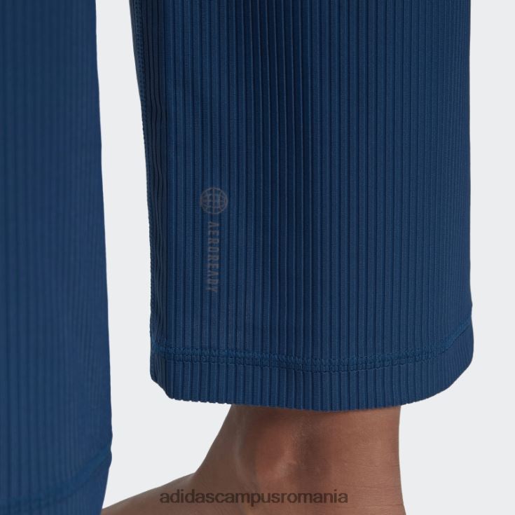 adidas campus romania pantaloni adidas 7/8 cu picioare mari aeroready studio femei marin J266N223829