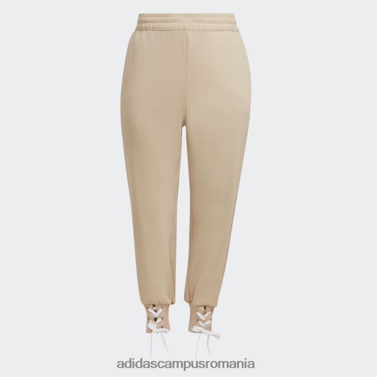 adidas campus romania pantaloni cu dantelă bej întotdeauna originali (plus mărime) femei bej J266N223267