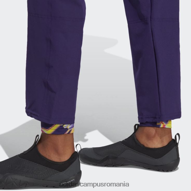 adidas campus romania pantaloni cu imprimeu positivisea violet inchis adidas femei violet închis/albastru J266N223946