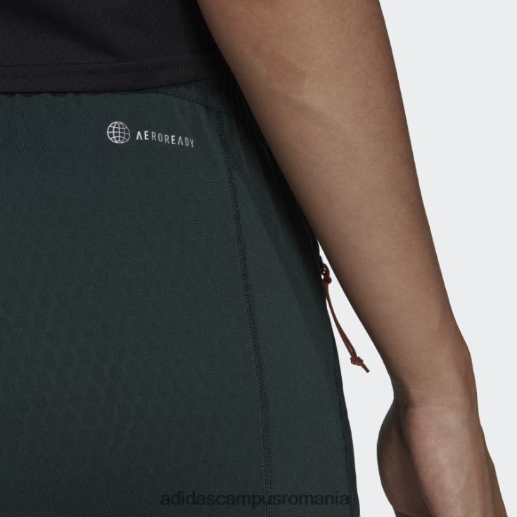 adidas campus romania pantaloni de alergare din fleece x-city verzi femei verde J266N223959