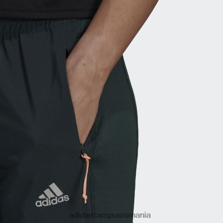 adidas campus romania pantaloni de alergare din fleece x-city verzi femei verde J266N223959