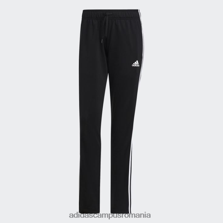adidas campus romania pantaloni de antrenament cu 3 dungi de încălzire pentru elementele esențiale negre femei negru J266N223920