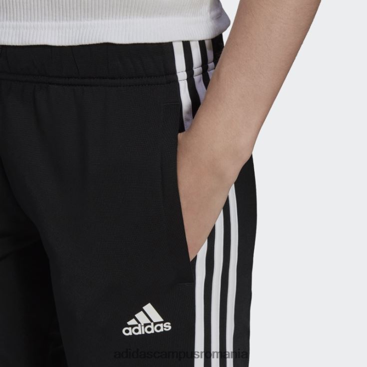 adidas campus romania pantaloni de antrenament cu 3 dungi de încălzire pentru elementele esențiale negre femei negru J266N223920