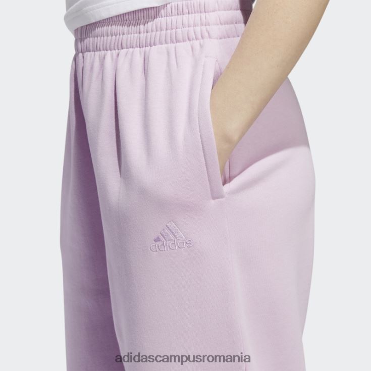 adidas campus romania pantaloni de jogger cu manșete cu grafic floral lila adidas femei liliac J266N223874