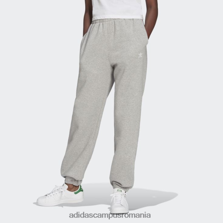 adidas campus romania pantaloni de jogging fleece adicolor essentials gri mediu femei gri mediu J266N223965