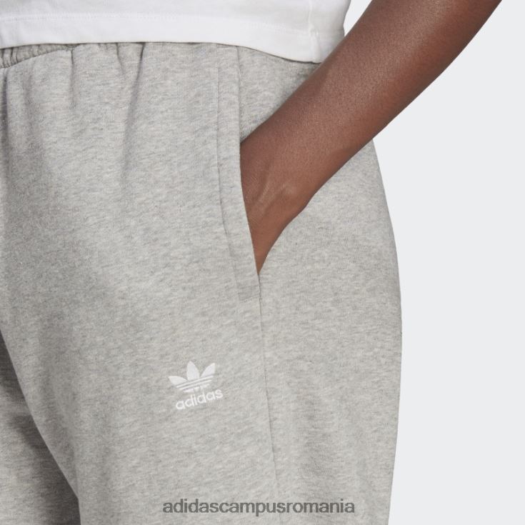 adidas campus romania pantaloni de jogging fleece adicolor essentials gri mediu femei gri mediu J266N223965