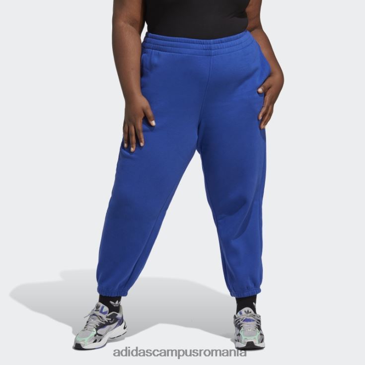 adidas campus romania pantaloni de jogging fleece blue essentials (mărime plus) femei albastru J266N223320