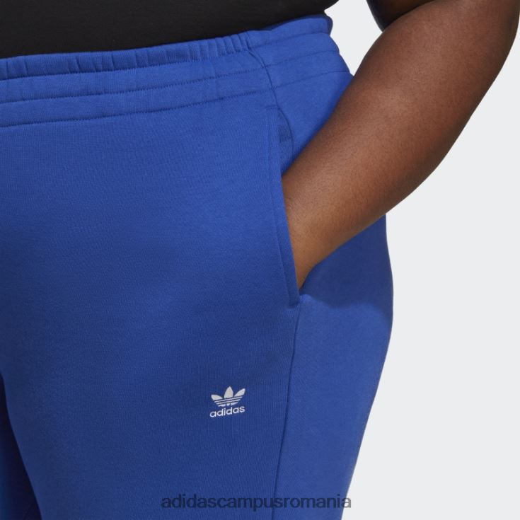 adidas campus romania pantaloni de jogging fleece blue essentials (mărime plus) femei albastru J266N223320