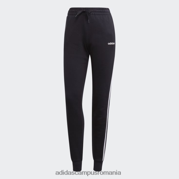 adidas campus romania pantaloni de jogging negri cu 3 dungi femei alb negru J266N223812