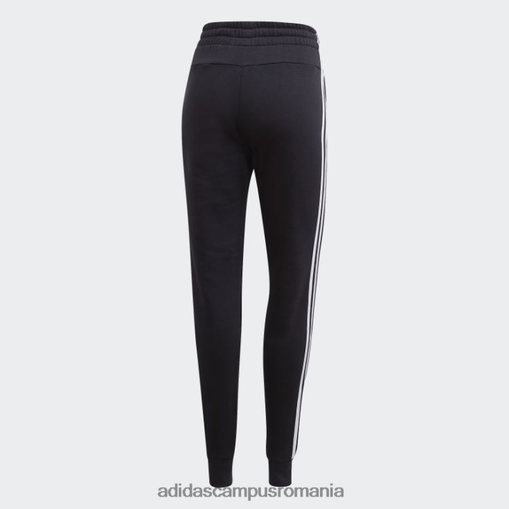 adidas campus romania pantaloni de jogging negri cu 3 dungi femei alb negru J266N223812