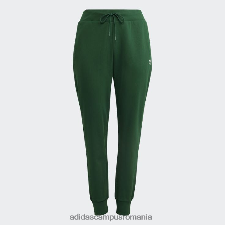 adidas campus romania pantaloni de jogging slim adicolor essentials verde inchis (plus size) adidas femei verde inchis J266N223259