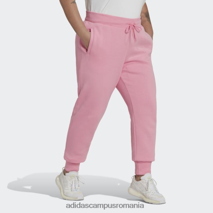 adidas campus romania pantaloni de jogging subțiri din lână adicolor essentials roz (mărime plus) femei roz J266N223350