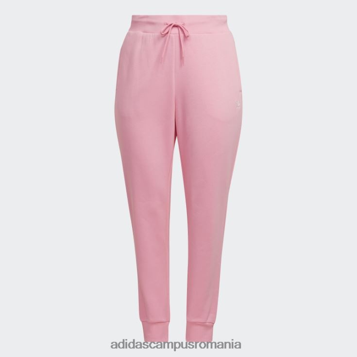 adidas campus romania pantaloni de jogging subțiri din lână adicolor essentials roz (mărime plus) femei roz J266N223350