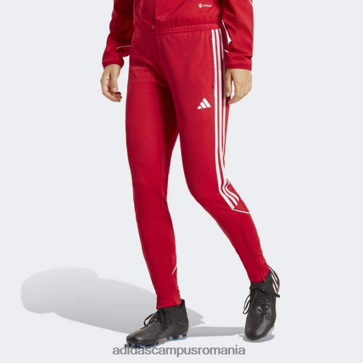adidas campus romania pantaloni de liga rosu tiro 23 femei roșu J266N224112