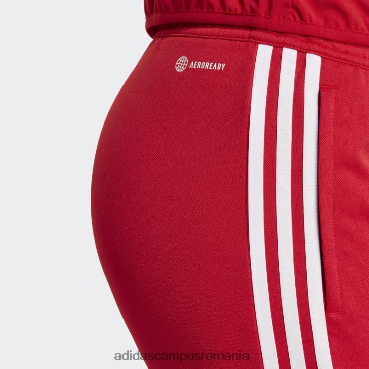 adidas campus romania pantaloni de liga rosu tiro 23 femei roșu J266N224112