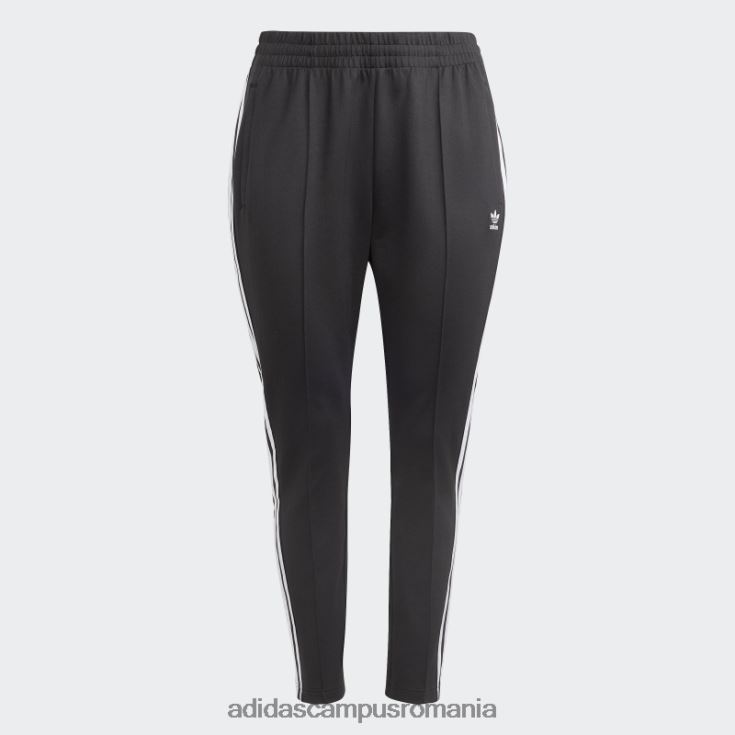 adidas campus romania pantaloni de sport adicolor sst (plus size) negri femei negru J266N223240