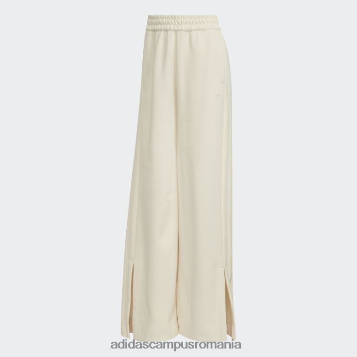 adidas campus romania pantaloni de sport cu dungi groase adicolor contempo albi femei alb J266N223833
