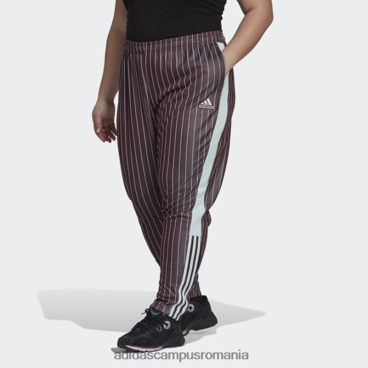 adidas campus romania pantaloni de sport tiro (plus size) maroon adidas femei maro J266N223364