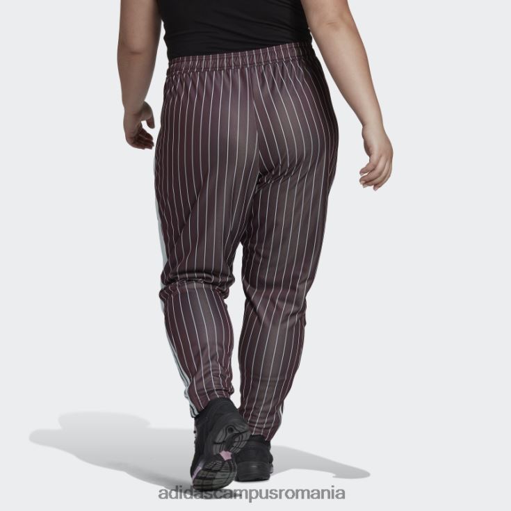 adidas campus romania pantaloni de sport tiro (plus size) maroon adidas femei maro J266N223364