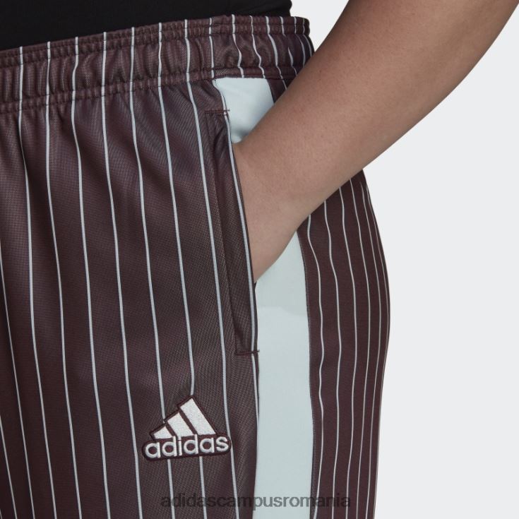 adidas campus romania pantaloni de sport tiro (plus size) maroon adidas femei maro J266N223364