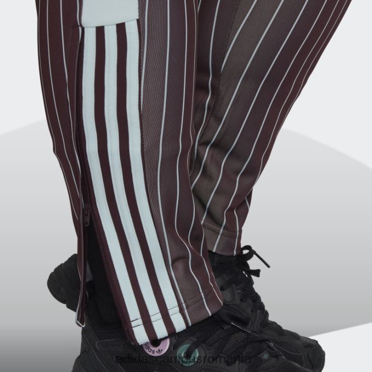 adidas campus romania pantaloni de sport tiro (plus size) maroon adidas femei maro J266N223364