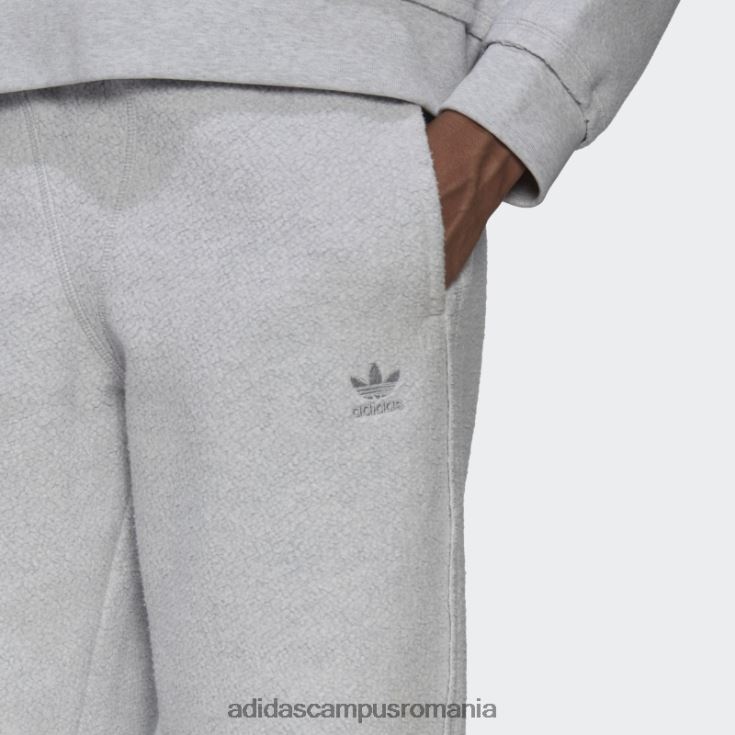 adidas campus romania pantaloni de trening gri deschis heather loungewear femei erica gri deschis J266N224004