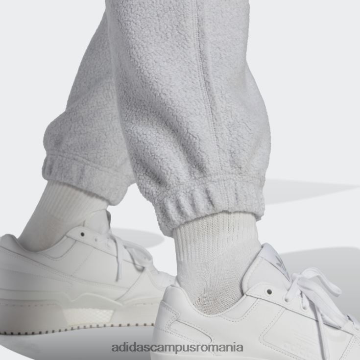 adidas campus romania pantaloni de trening gri deschis heather loungewear femei erica gri deschis J266N224004