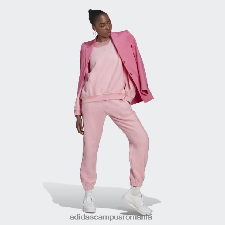 adidas campus romania pantaloni de trening roz deschis femei roz deschis J266N223950