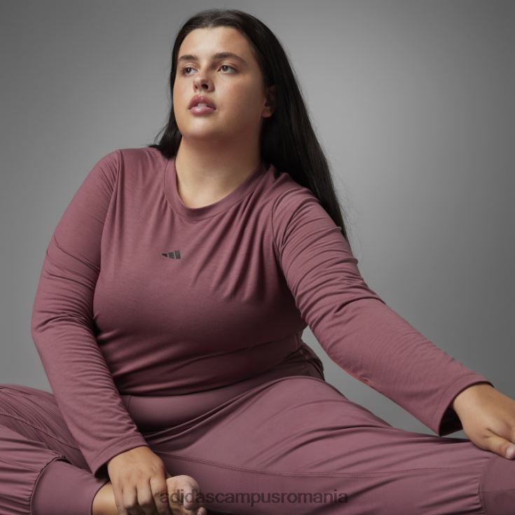 adidas campus romania pantaloni de yoga echilibru autentici (plus marime) adidas burgundy femei Burgundia J266N223250