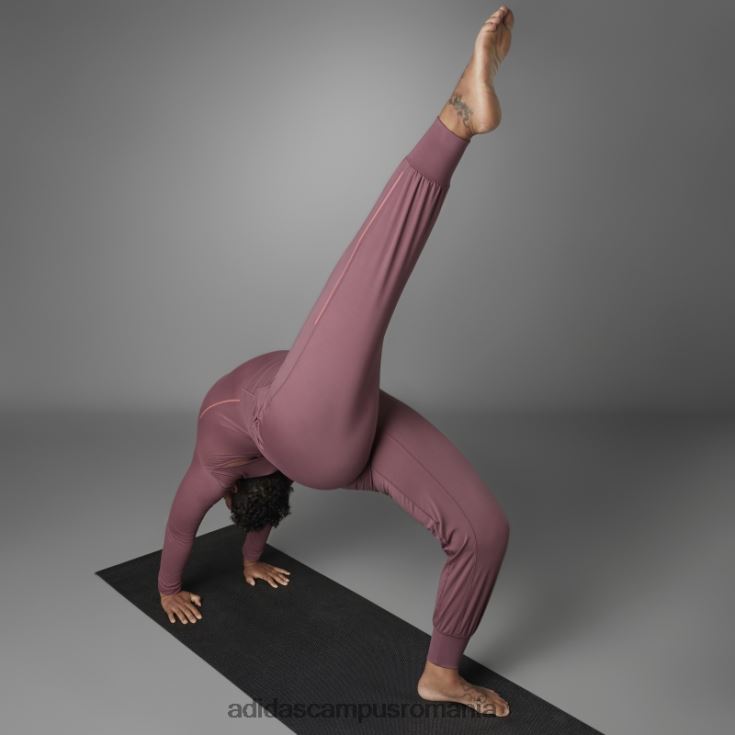 adidas campus romania pantaloni de yoga echilibru autentici (plus marime) adidas burgundy femei Burgundia J266N223250