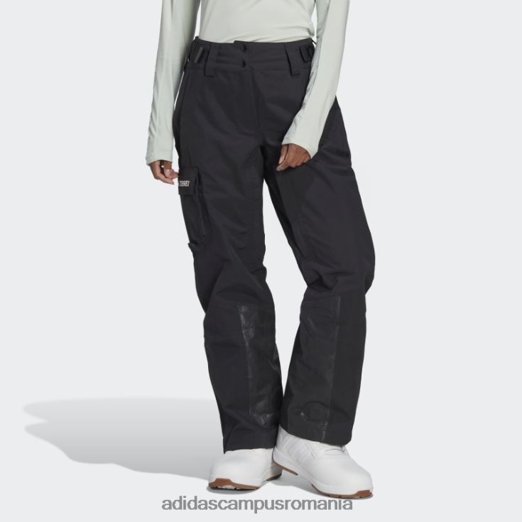 adidas campus romania pantaloni de zapada din nailon post-consum terrex cu 3 straturi negru adidas femei negru J266N223952