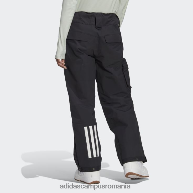 adidas campus romania pantaloni de zapada din nailon post-consum terrex cu 3 straturi negru adidas femei negru J266N223952