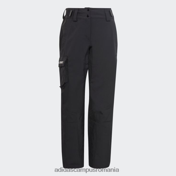 adidas campus romania pantaloni de zapada din nailon post-consum terrex cu 3 straturi negru adidas femei negru J266N223952