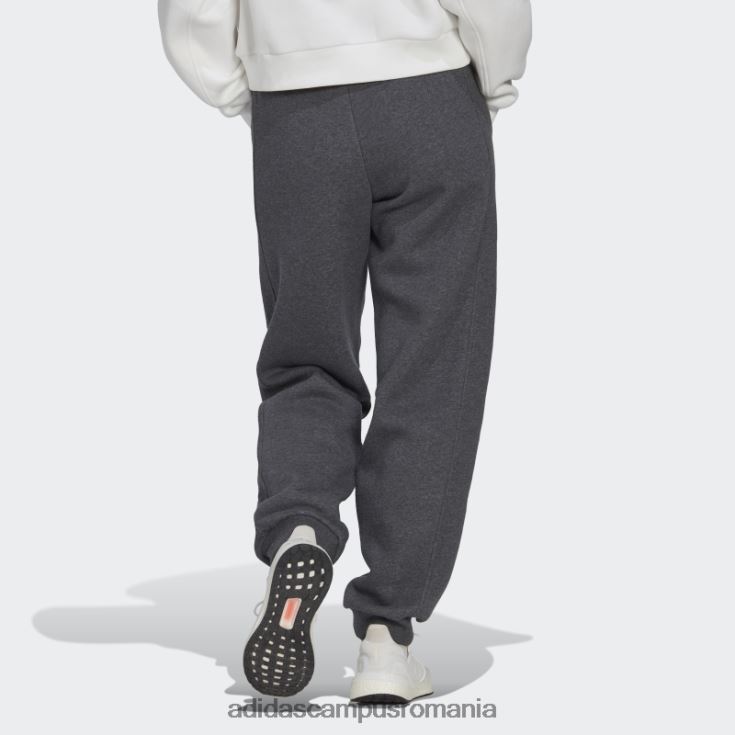 adidas campus romania pantaloni din lână gri închis all szn femei erica gri închis J266N223939