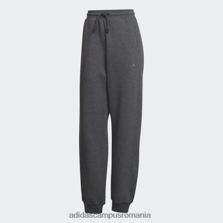 adidas campus romania pantaloni din lână gri închis all szn femei erica gri închis J266N223939