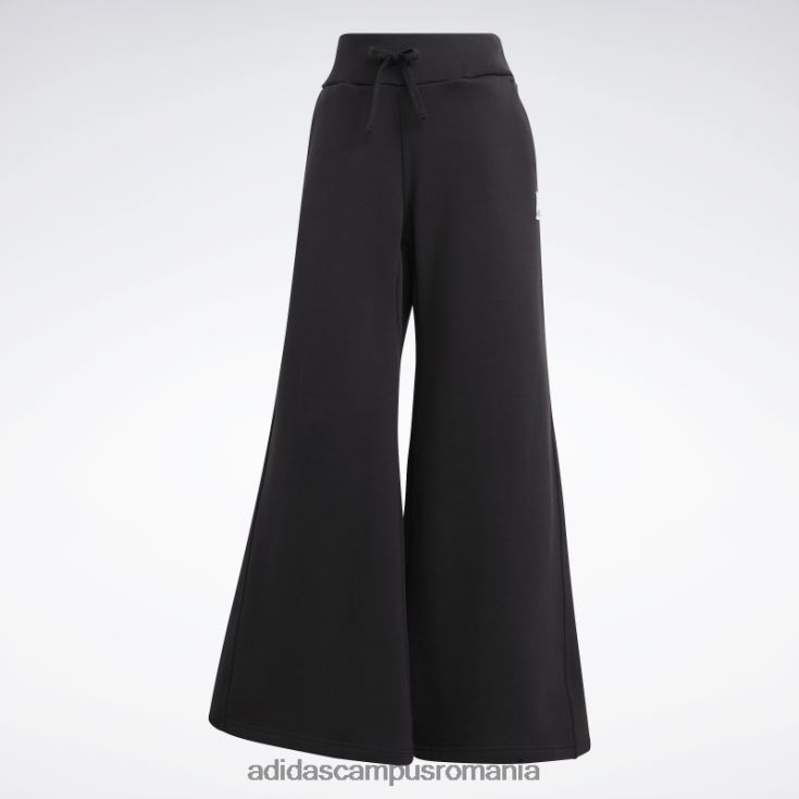 adidas campus romania pantaloni largi din lână lounge negru adidas femei negru J266N223985