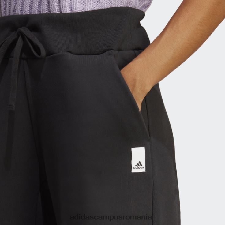 adidas campus romania pantaloni largi din lână lounge negru adidas femei negru J266N223985