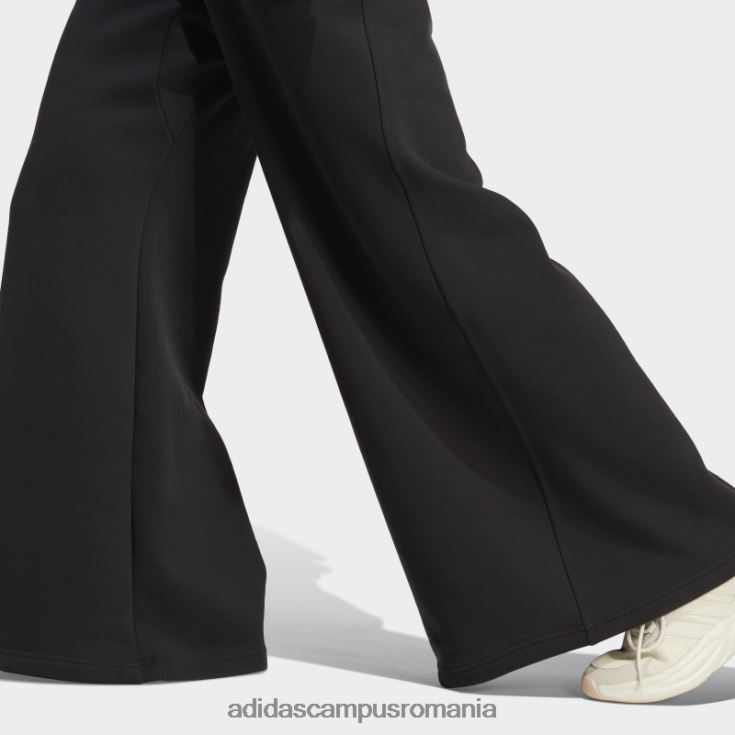 adidas campus romania pantaloni largi din lână lounge negru adidas femei negru J266N223985