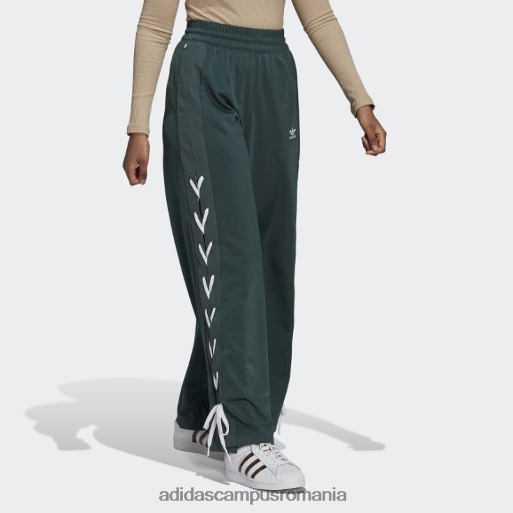adidas campus romania pantaloni lat cu dantelă întotdeauna original verde mineral femei verde mineral J266N224002