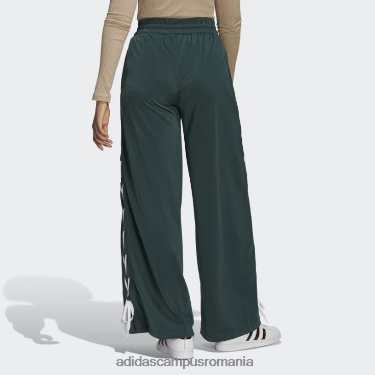 adidas campus romania pantaloni lat cu dantelă întotdeauna original verde mineral femei verde mineral J266N224002