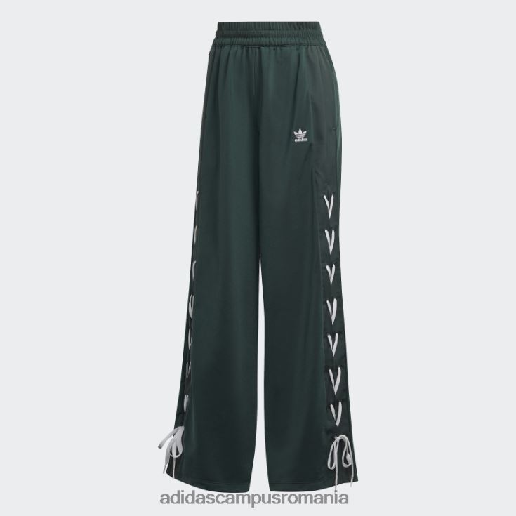 adidas campus romania pantaloni lat cu dantelă întotdeauna original verde mineral femei verde mineral J266N224002