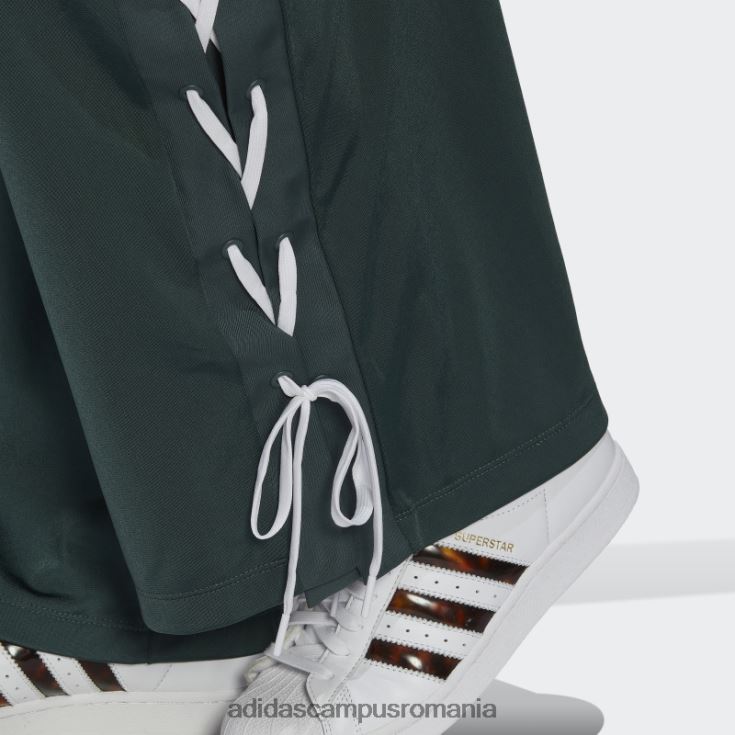 adidas campus romania pantaloni lat cu dantelă întotdeauna original verde mineral femei verde mineral J266N224002