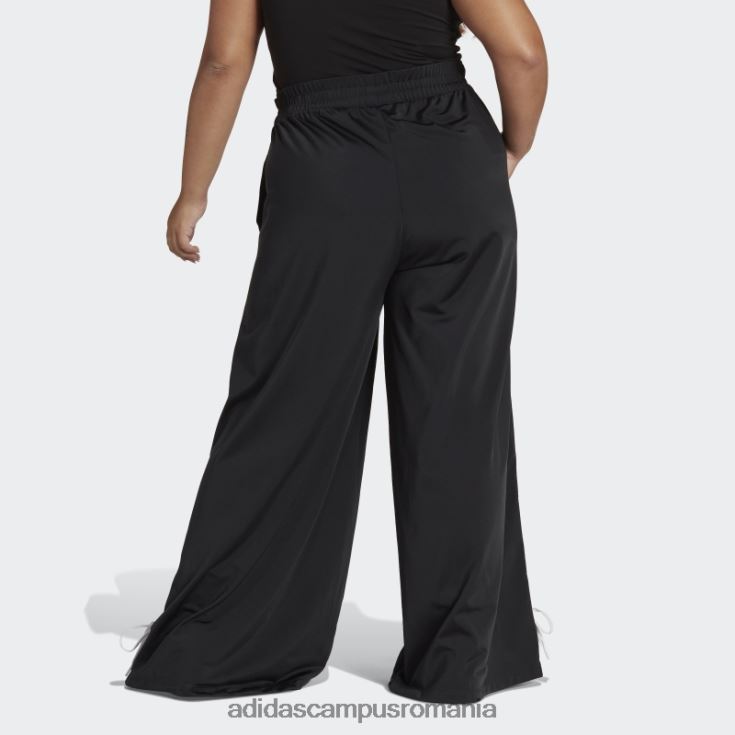 adidas campus romania pantaloni lat cu dantelă întotdeauna originali (plus mărime) negri femei negru J266N223263