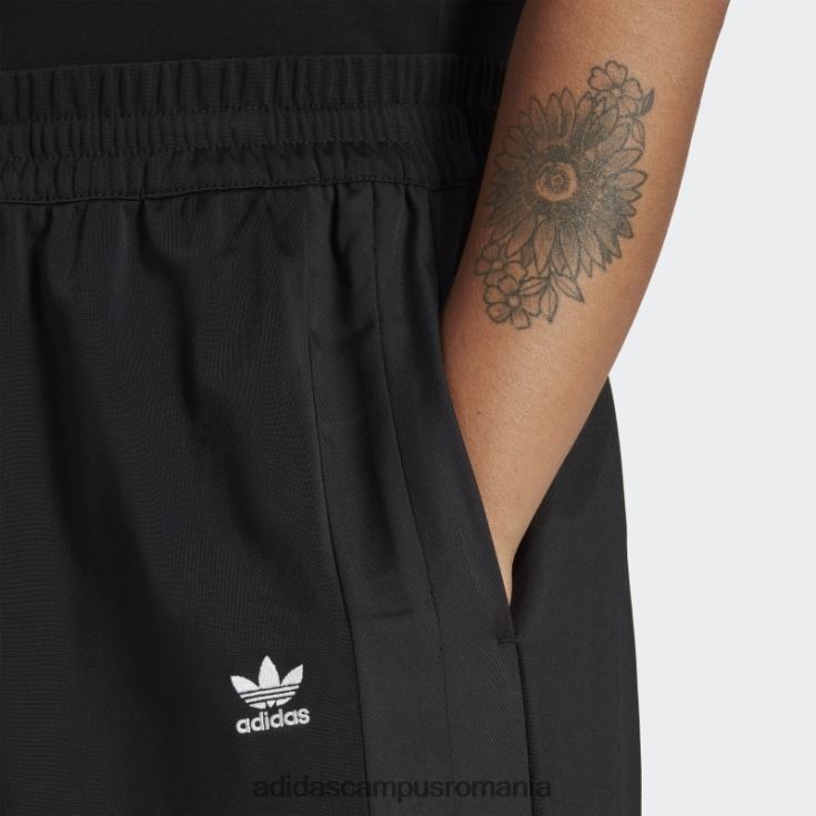 adidas campus romania pantaloni lat cu dantelă întotdeauna originali (plus mărime) negri femei negru J266N223263