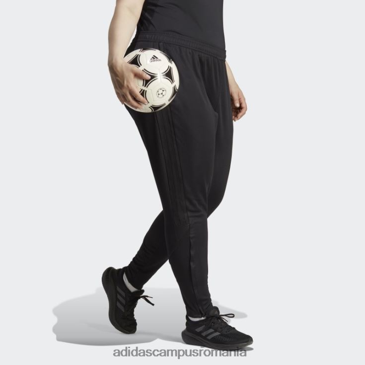 adidas campus romania pantaloni negri Tiro 23 League (plus marime) femei negru J266N223327