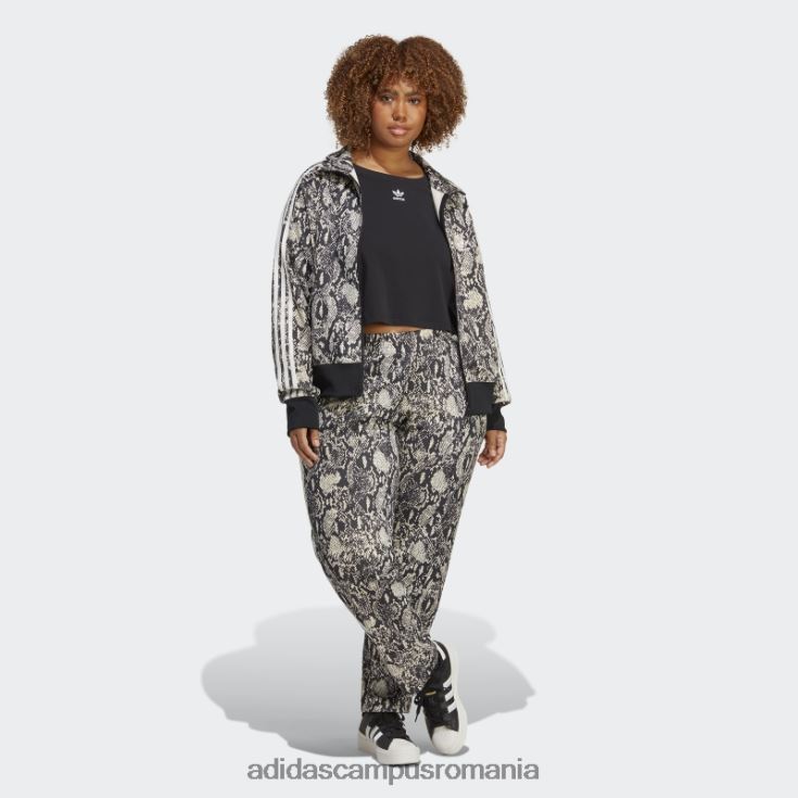 adidas campus romania pantaloni negri din piton (plus marime) adidas femei negru/multicolor J266N223325