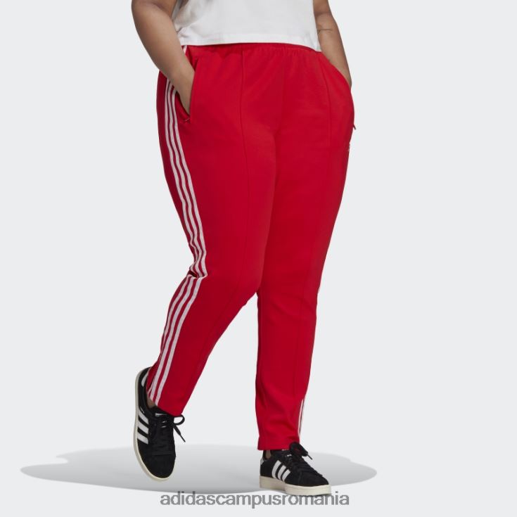 adidas campus romania pantaloni roșii primeblue sst (mărime plus) femei roșu J266N223243