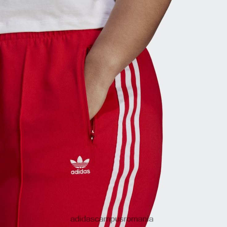 adidas campus romania pantaloni roșii primeblue sst (mărime plus) femei roșu J266N223243