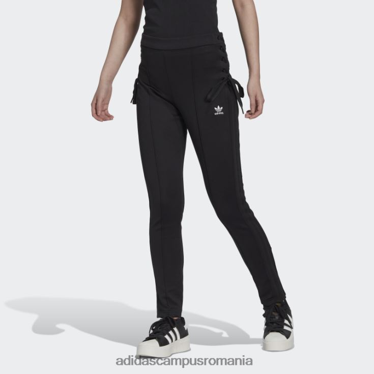 adidas campus romania pantaloni slim cu dantelă întotdeauna originali negri femei negru J266N223948